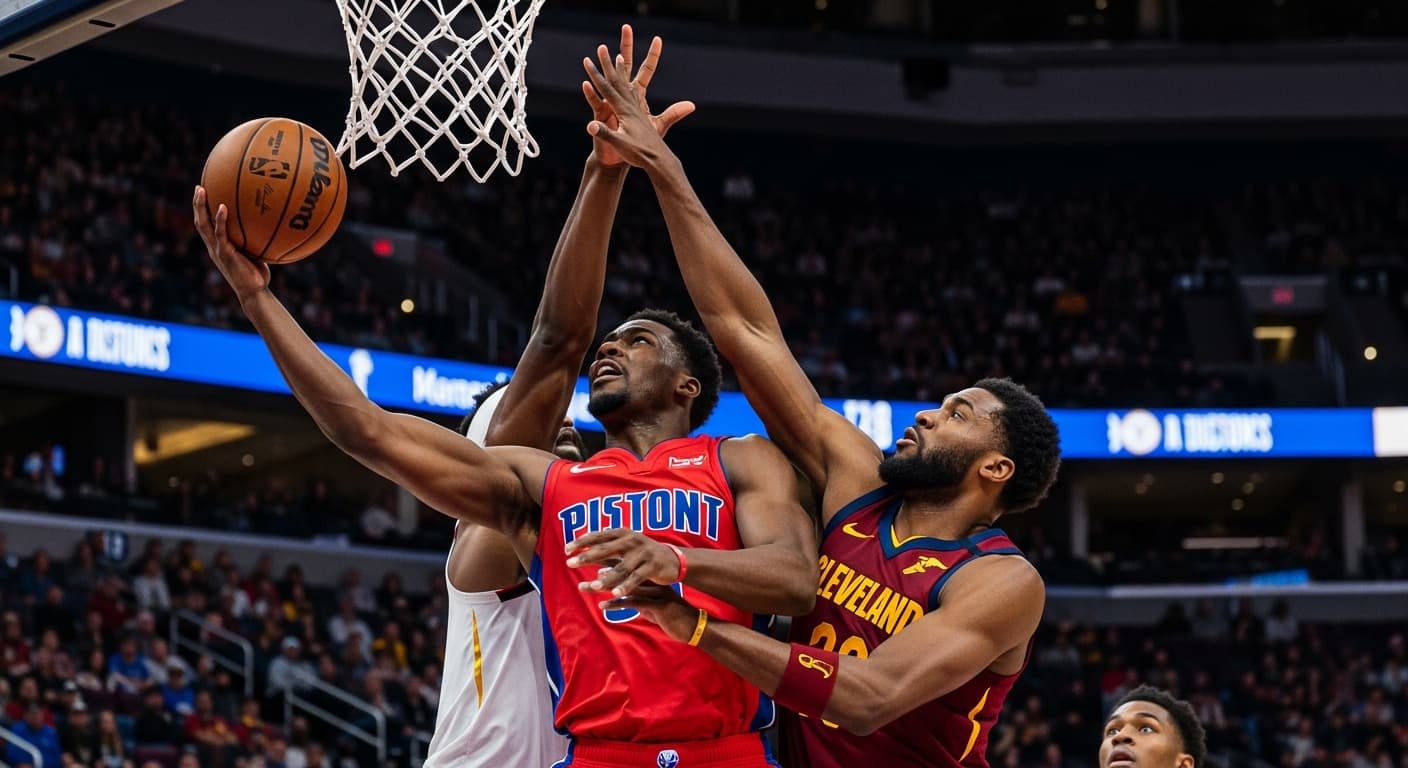 Pistons vs Cavaliers: Bentrok Panas, Siapa Dominasi Lapangan NBA?